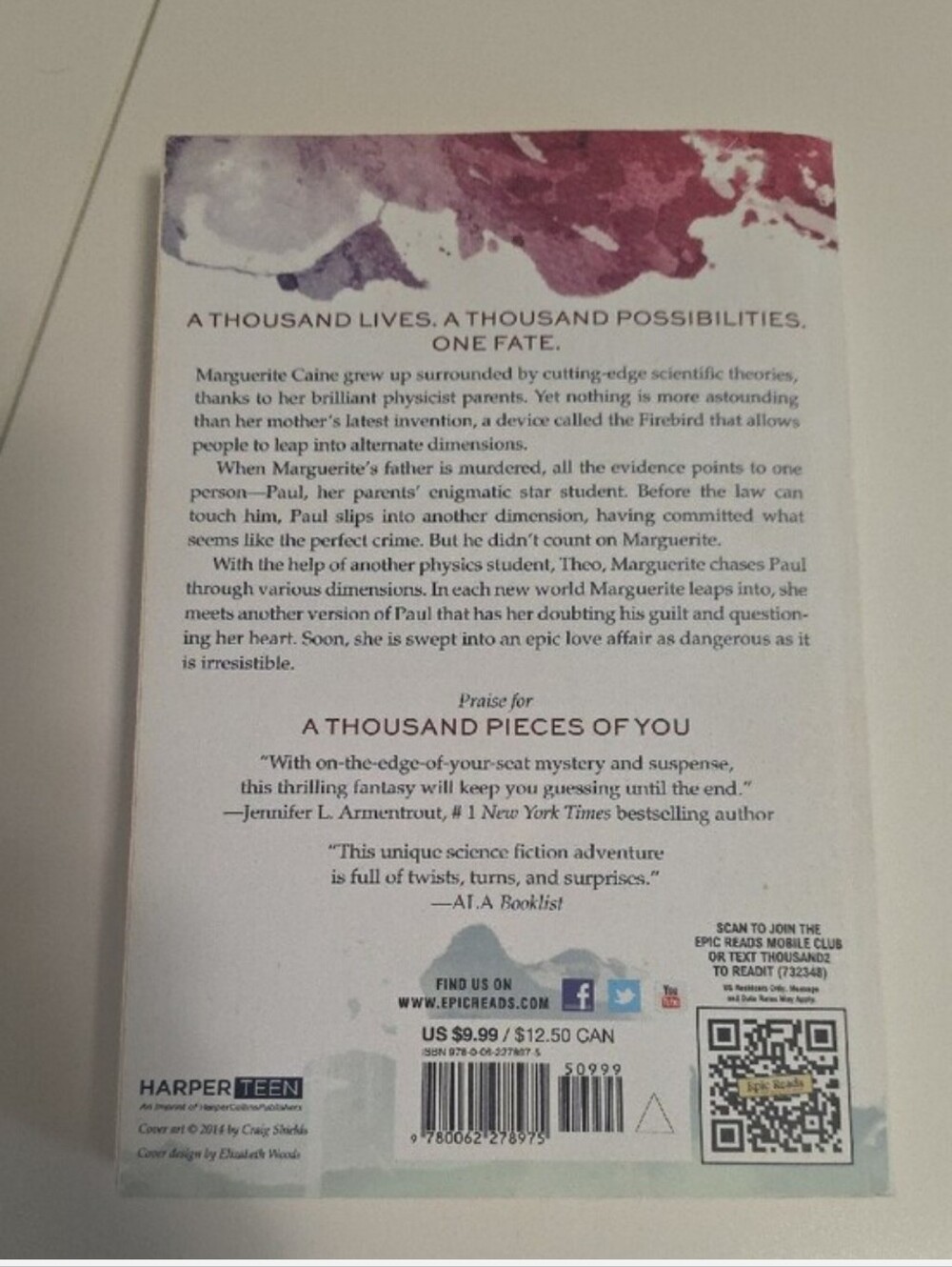 A Thousand Pieces Of You- Claudia Gray - Picture 3 of 5